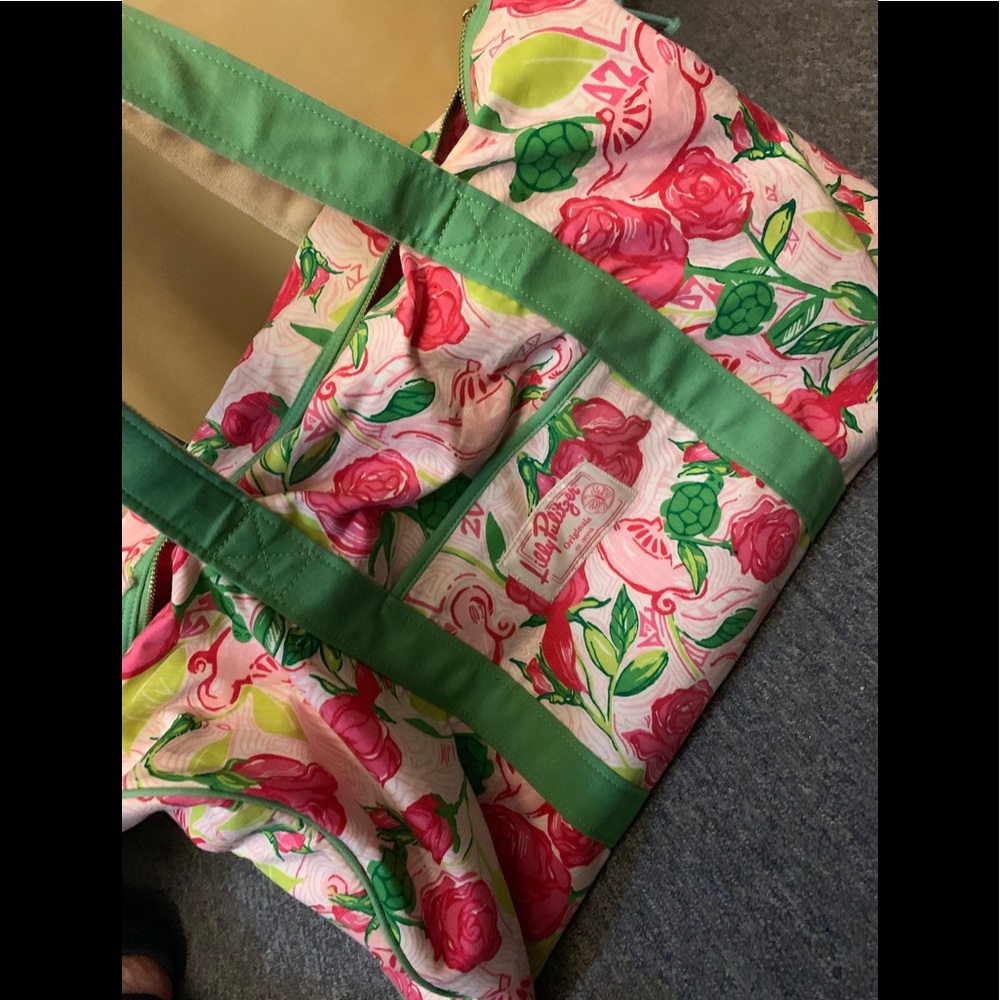 Lilly Pulitzer Delta Zeta Bag